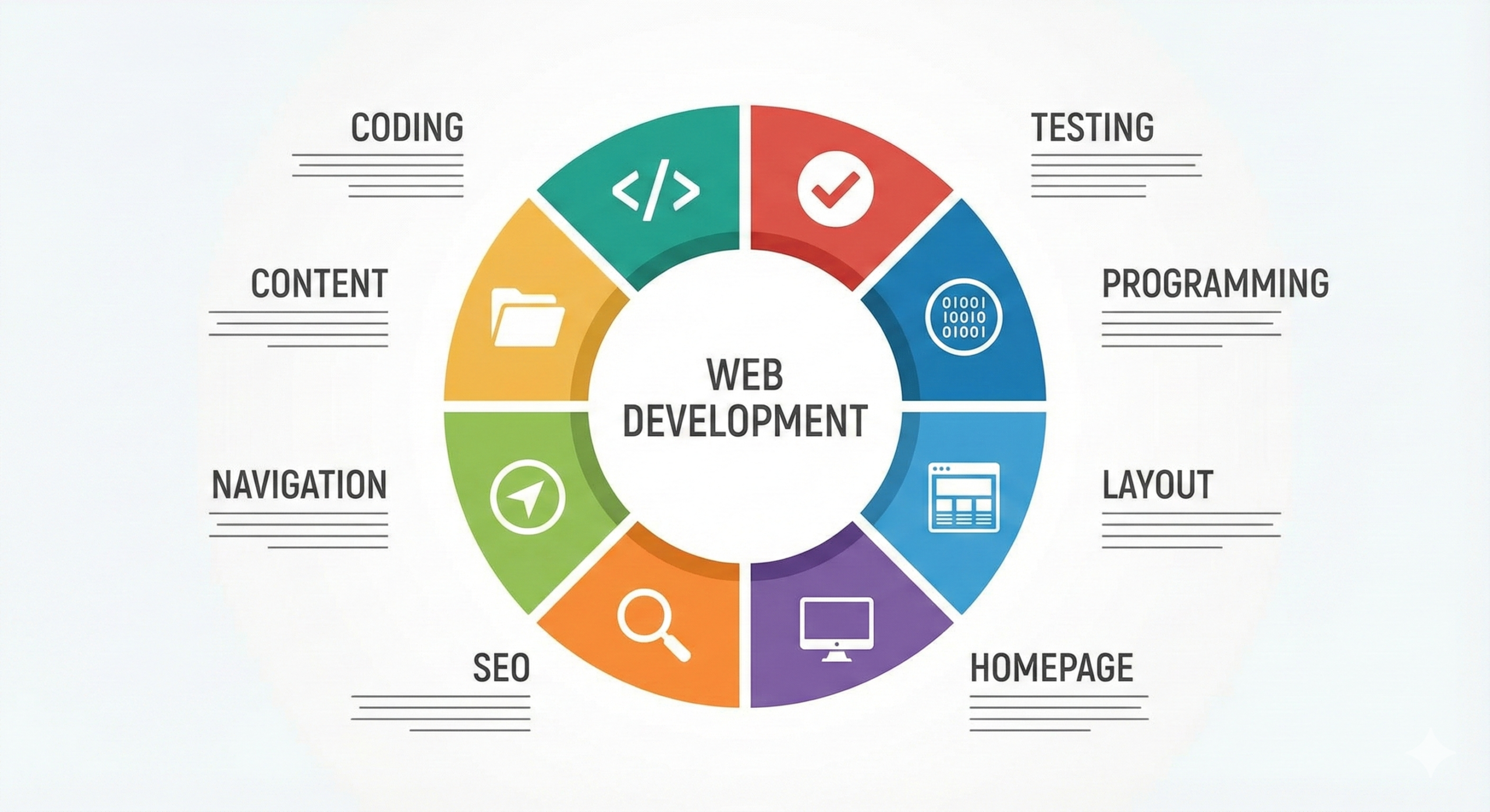 Complete Web Development Process Cycle - Coding, Testing, Programming, Layout Design, SEO, and Content Strategy by WebMunafa