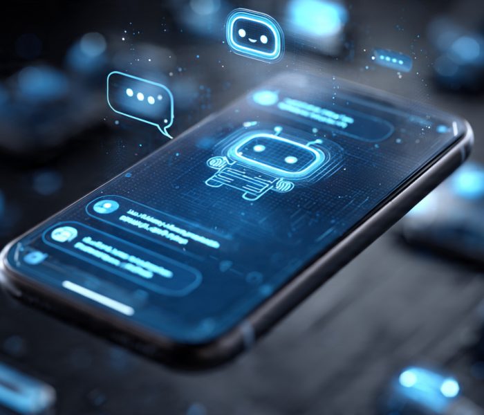 AI Automation Chatbot on Mobile by Webmunafa