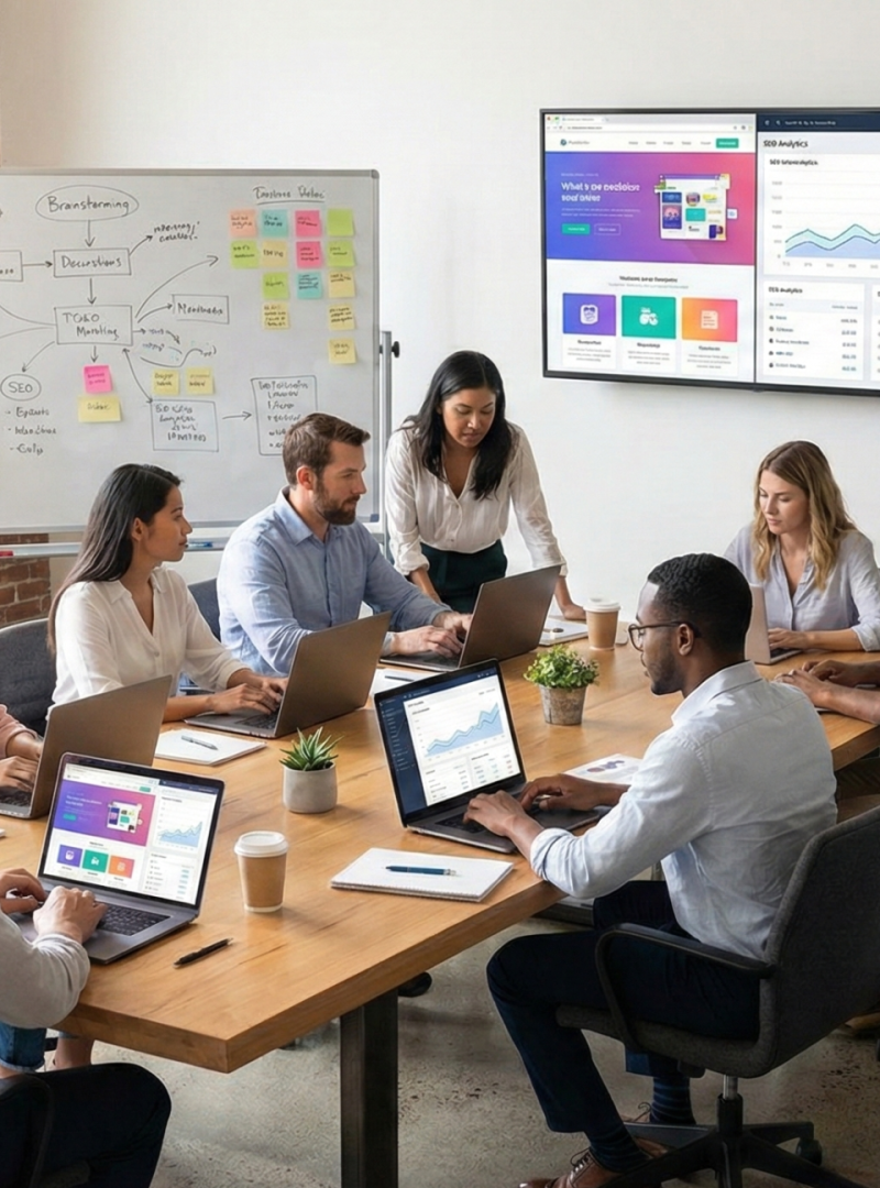 WebMunafa Team Working in Jhalawar Office - Expert Developers and Digital Marketing Strategists providing 24/7 Global Support